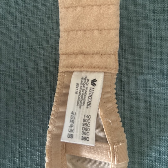 Wacoal strapless bra - beige 36A - Picture 4 of 4